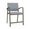 Lesro Newport Wide Hip Chair Metal Frame, Bronze, RS Fog Upholstery NP1261 - alternate 1